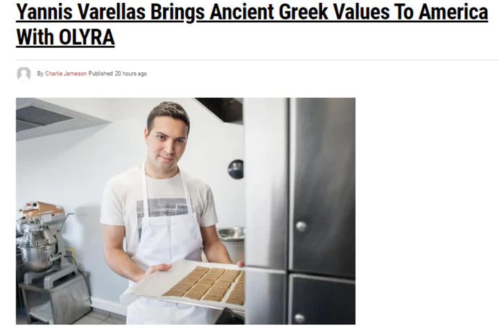 Yannis Varellas Brings Ancient Greek Values To America With OLYRA