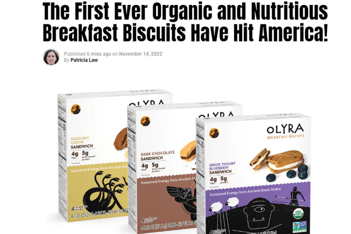 The First Ever Organic and Nutritious Breakfast Biscuits Have Hit America!