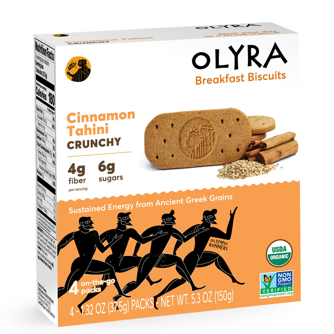 Cinnamon Tahini Crunchy Breakfast Biscuits - Bundle