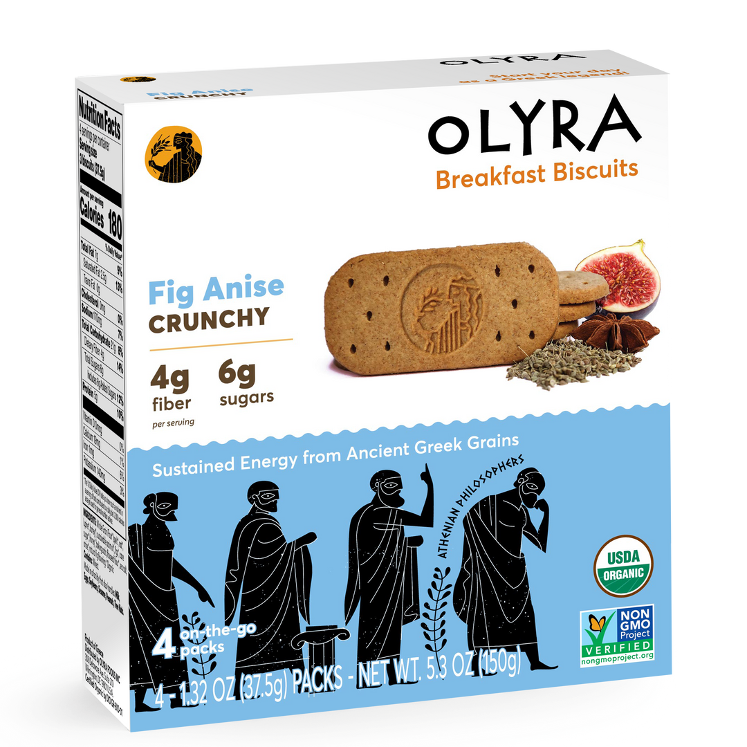 Olyra Breakfast Biscuits Fig Anise Crunchy