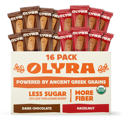 Olyra Chocolate Lovers Bundle featuring Dark Chocolate and Hazelnut