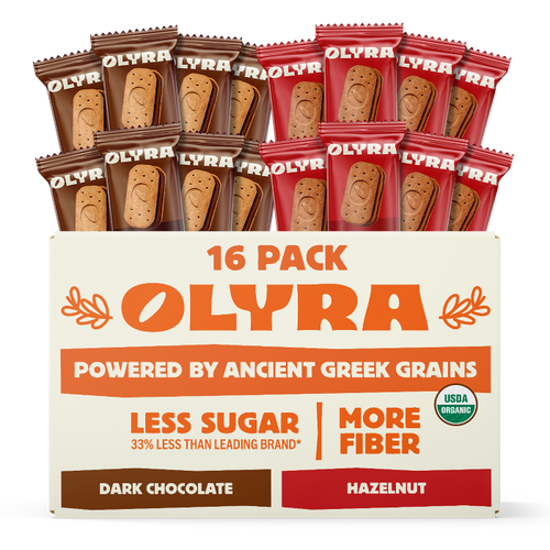 Olyra Chocolate Lovers Bundle featuring Dark Chocolate and Hazelnut