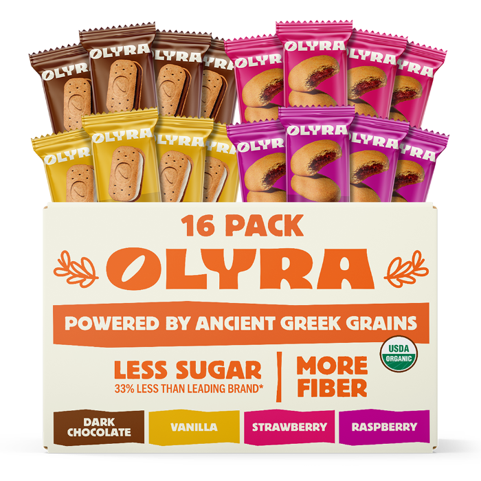 Olyra Best Sellers Bundle with Chocolate, Vanilla, Strawberry and Raspberry