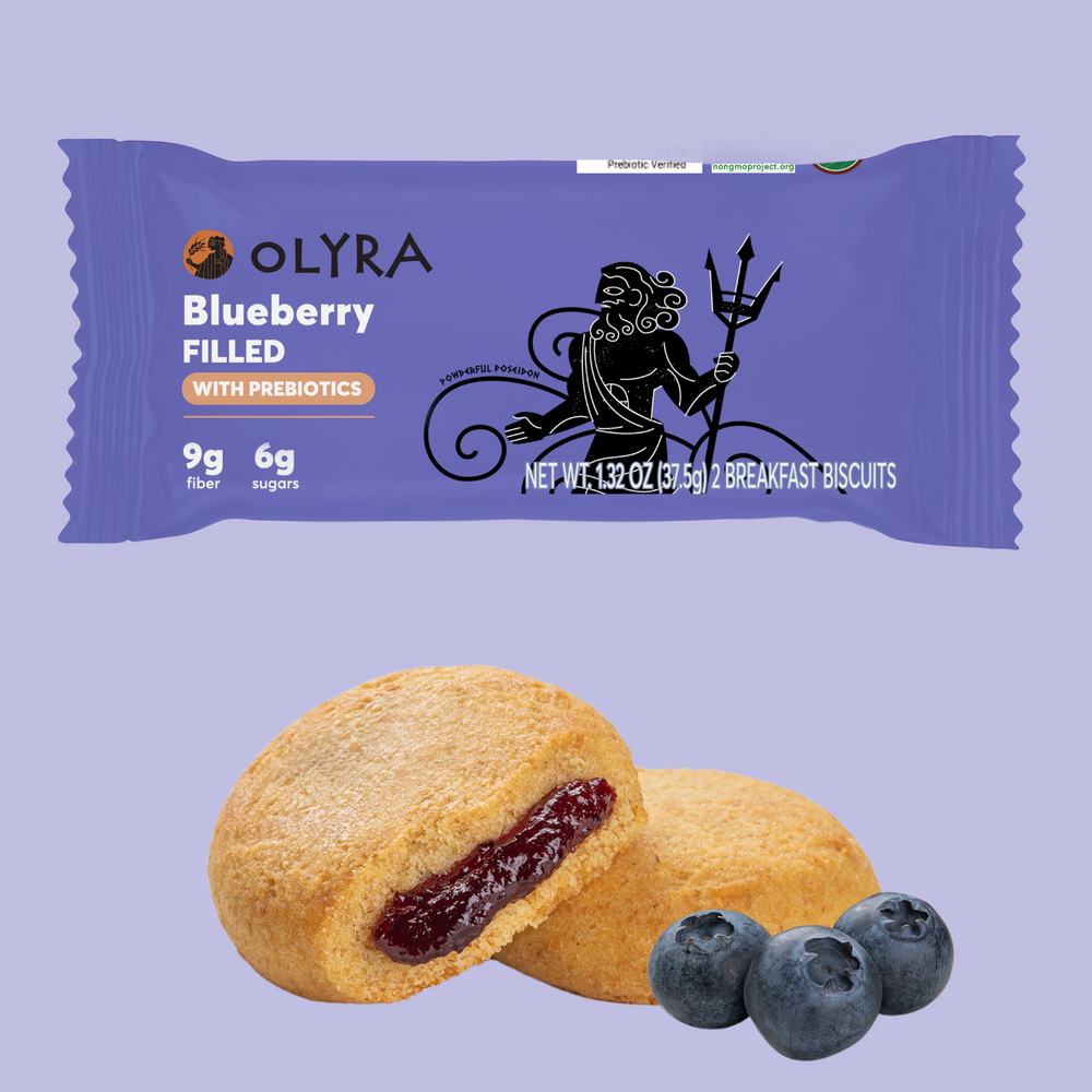 Olyra Blueberry Filled Breakfast Biscuit