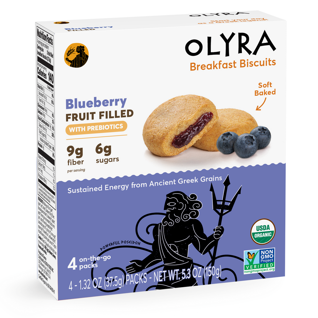 Olyra Breakfast Biscuits Blueberry Fruit Filled