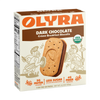 Box of Olyra Dark Chocolate Cèreme Breakfast Biscuits on a white background