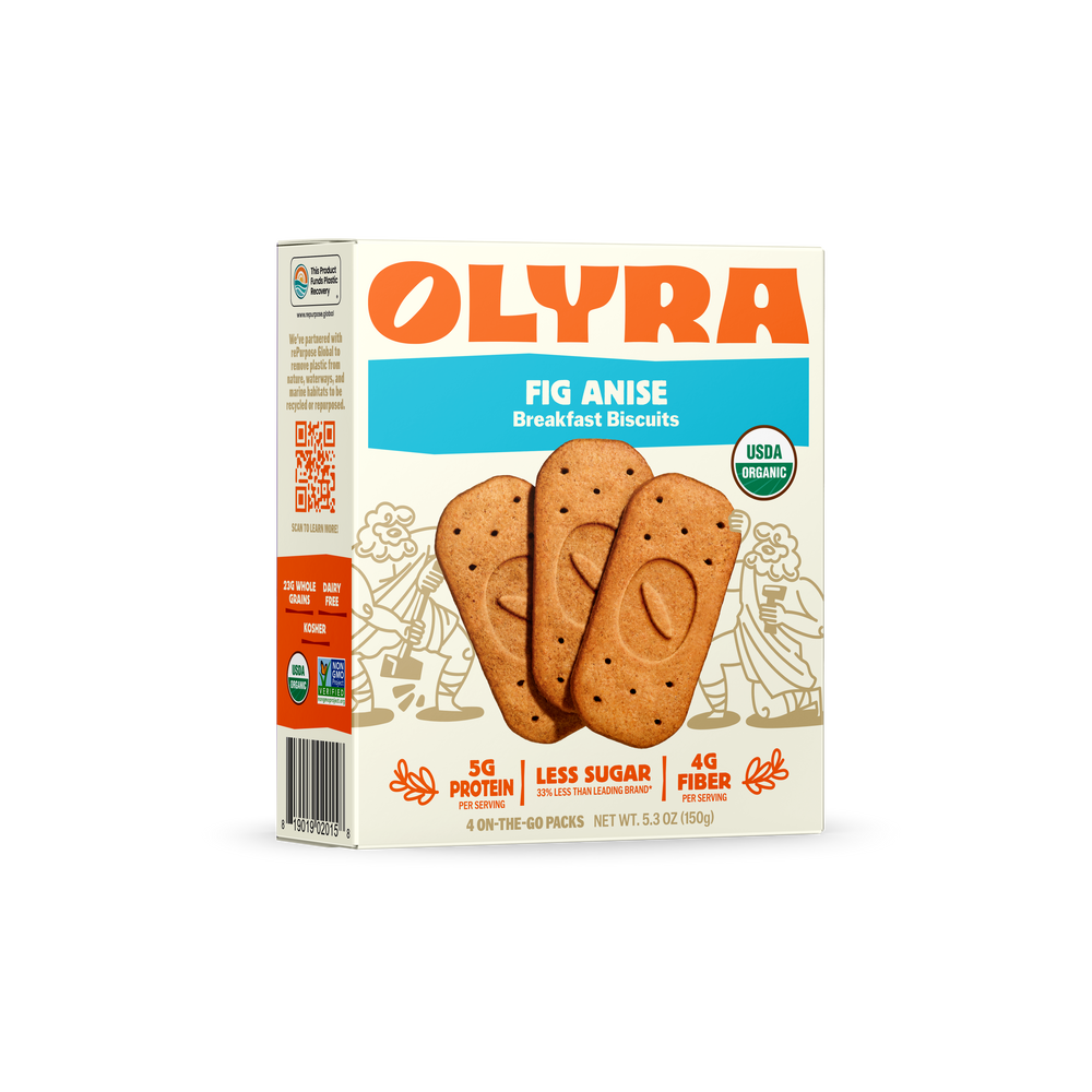 A Box of Olyra Fig Anise Biscuits
