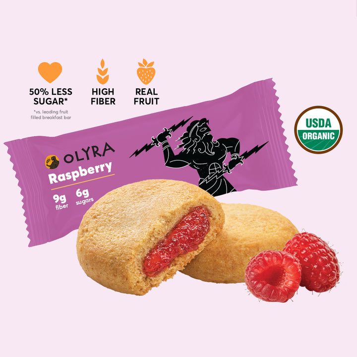 Olyra Raspberry Breakfast Bites - USDA Organic