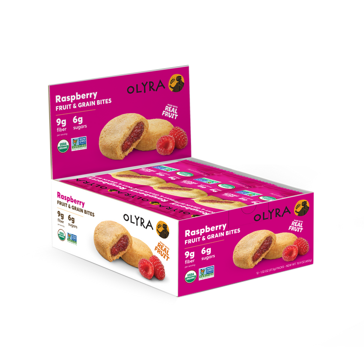 Raspberry Fruit & Grain Bites - 48-Pack