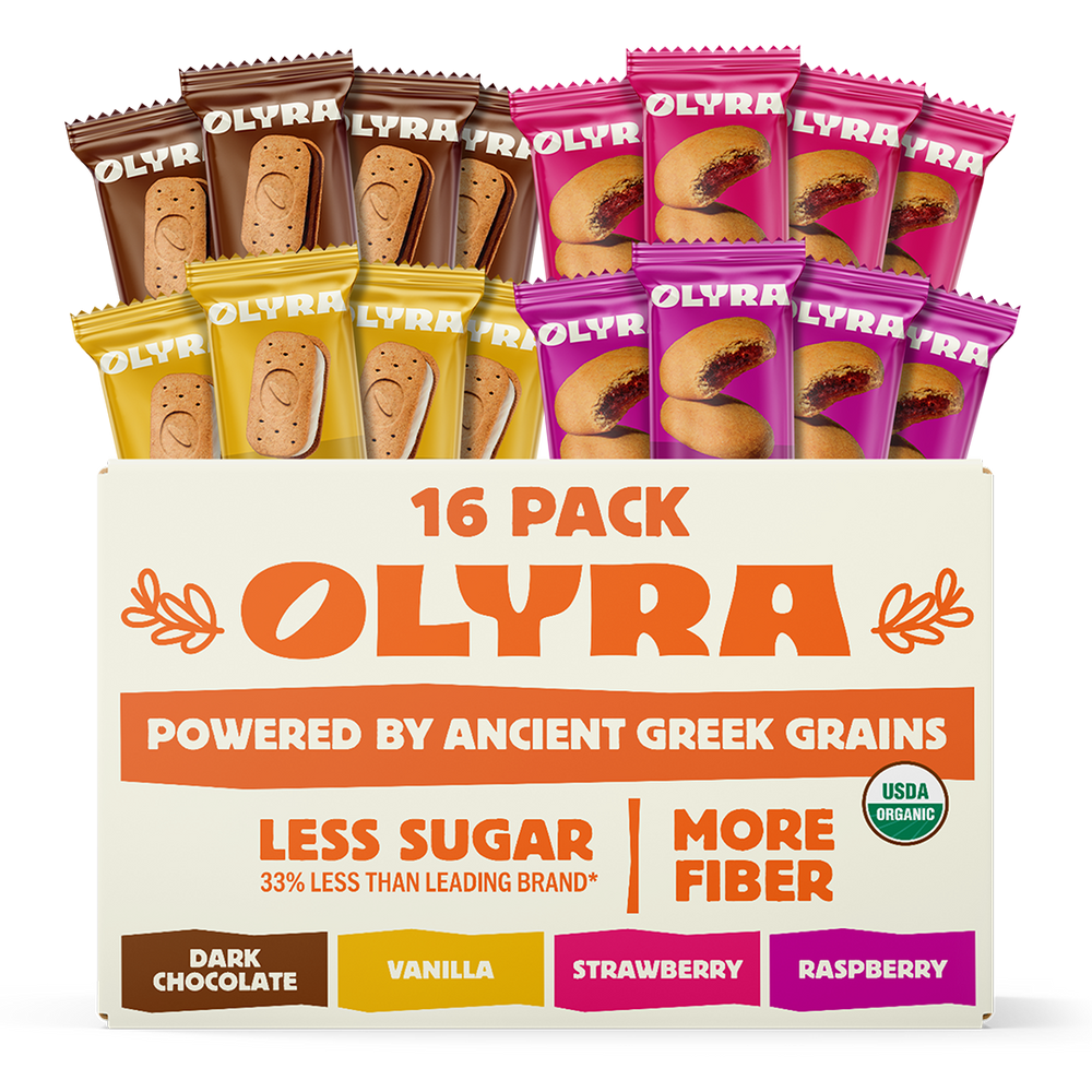 Olyra Best Sellers Bundle with Chocolate, Vanilla, Strawberry and Raspberry