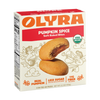 Box of Olyra Pumpkin Spice Soft Baked Bites on a white background